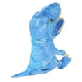 thumbnail image 4 of Plush Dinosaur Hand Toy, Soft Dinosaur Hand Toy Teaching Colorful Multi Function Collectible  For Preschool Green,Brown,Blue, 4 of 8