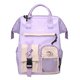thumbnail image 4 of Bolsa Estilo preppy Mujeres Hit Color Mochila Niñas Escuela grandes (Púrpura) Ehuebsd Para Estrenar, 4 of 8