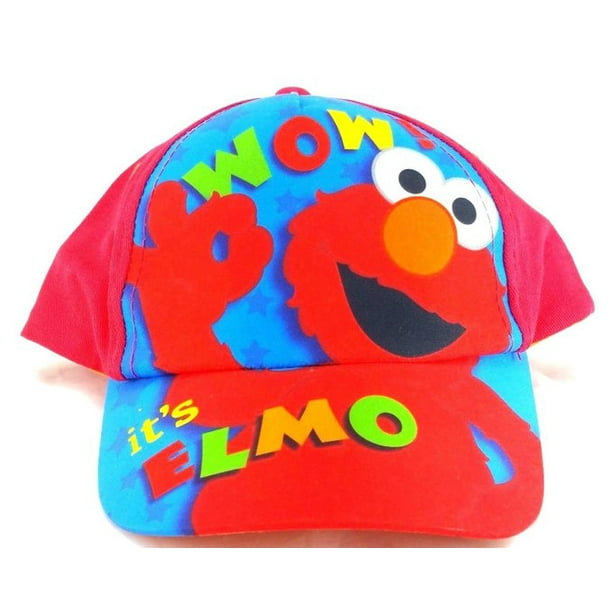 Sesame Street baseball cap sesame street wow! it's elmo red (kids