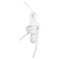 thumbnail image 1 of LEEYNEER Lacets Lacets Élastiques Plats en Coton pour Enfants Robe Ronde Ruban Coloré Lacets en Cuir Blanc, 1 of 7