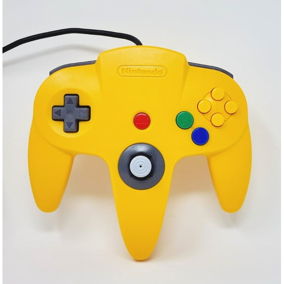Pre-Owned N64 Controller OEM Yellow Used