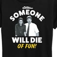 thumbnail image 3 of Parks and Recreation - Die Of Fun - Women's Short Sleeve Graphic T-Shirt, 3 of 5
