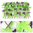 thumbnail image 4 of Jiyike Edging Fence Backyard Fence Garden Artificial Leaf Fence Grass Lawn Flowerbeds Plant Border, 4 of 10