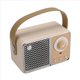 thumbnail image 3 of Altavoz Bluetooth Sonido Portátil Altavoz Música Inalámbrico Radio FM Mini Blootooth Audio Color Crema, 3 of 8