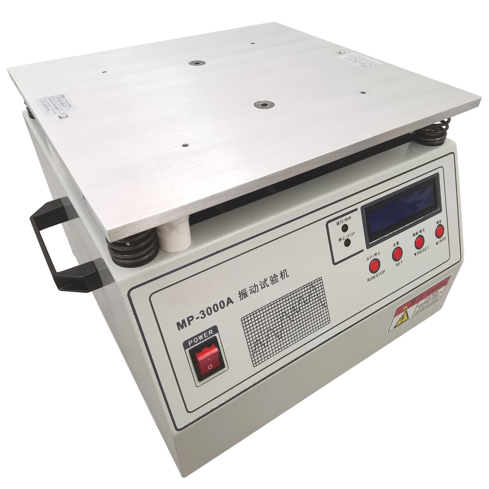 110V MP-3000A Electromagnetic Fixed Frequency Vertical Vibration Test Table Vibrate Test Machine