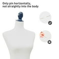 thumbnail image 4 of HOMCOM Female Mannequin Dress Form Torso Dressmaker Stand Clothing Display, 4 of 10