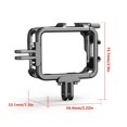 thumbnail image 5 of Aluminum Alloy Protective Frame Cage for 360 GO 3 Action Camera with Protective Cover 2-Claw Adapter Included, 5 of 8