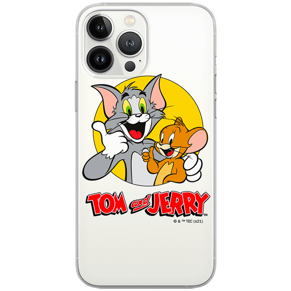Mobile phone case for Apple IPHONE 11 PRO original and officially Licensed Tom & Jerry pattern Tom and Jerry 013 optimally adapted to the shape of the mobile phone, partially transparent