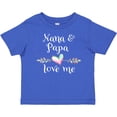 thumbnail image 3 of Inktastic Nana and Papa Love Me Heart Grandchild Boys or Girls Baby T-Shirt, 3 of 5
