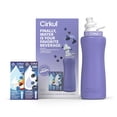 thumbnail image 2 of Botella de agua Cirkul Matte Periwinkle de acero inoxidable 950 ml, 2 of 5
