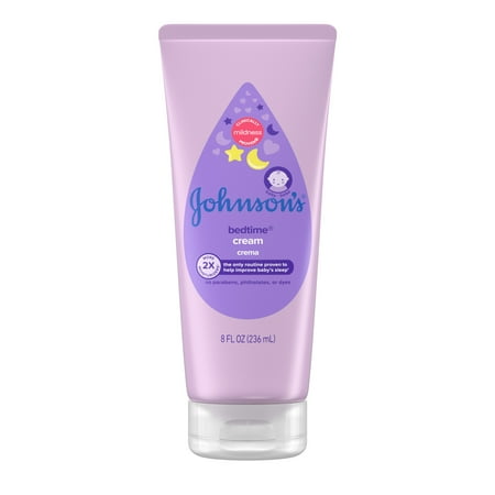 Johnson s Baby Bedtime Moisturizing Cream Relaxing Aromas 8 fl. oz