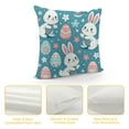 thumbnail image 4 of Leisuo Easter Pillow Sham Eggs Throw Pillow Covers Cushion Cover Farmhouse Cushion Case Decor for Sofa Couch Bed, 4 of 5