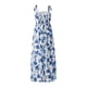 thumbnail image 3 of TRKIYQC Vestido Casual para Mujer Estampado Floral/Diseño de Color Sólido Sin Mangas Correa de Doble Lado Pliegues en el Pecho Vestido Largo de Playa TRKIYQC moda, 3 of 9