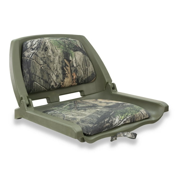 Springfield Marine Traveler Folding Fishing Boat Seat - Mossy Oak Duck Blind - 20"