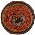 thumbnail image 2 of Yarn Bee Sugarwheel Yarn Cake, Medium Weight Acrylic, 355 Yards, Go Go Cocoa, 2 of 4