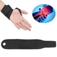 thumbnail image 3 of Wrist Support Straps Wraps for Cycling, Wrist Strap Wrap Support Brace High Reliability SBR Diving Material Practical To Use  for Table Tennis for Basketball Full Black,Black, 3 of 8