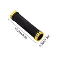 thumbnail image 2 of Rkxzt Ergonomic Bike Handlebar Grips with Double Lock - Non-Slip Rubber Grips for Mountain Bikes,Road Bikes,Bmx,and Cruisers, 2 of 8