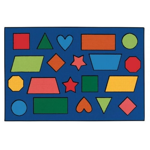Color Shapes  3 ft. x 4.5 ft.