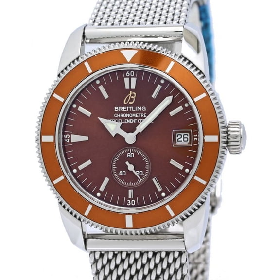 Pre-Owned BREITLING Superocean Heritage 38 Date A372Q43OCA A37320 Men's Watch SS 40628