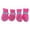 B003- Hot Pink, variant on Small Dog Booties, Dog Booties and Paw Protectors, Dog Shoes for Small Dogs, Pet Paw Guards, Non-Slip Soles, Breathable Mesh, Red, 4 In, 4 Pc, Outdoor Dog Gear, Booties for Dogs