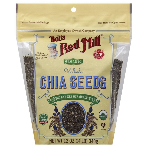 Bobs Red Mill Natural Foods Bobs Red Mill Chia Seeds, 12 oz Walmart