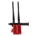 thumbnail image 2 of Adaptador Wifi 6 PCIE ANGGREK Compatible 6 GHz 5,8 GHz 2,4 GHz, 2 of 8