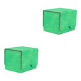 thumbnail image 1 of Bewildely Trading Cards Deck Box forro para MTG Ccg TCG Sport Game Cards Display verde 2piezas, 1 of 1
