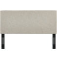 thumbnail image 5 of Modway Taylor Full/Queen Upholstered Linen Fabric Headboard in Beige, 5 of 8