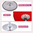 thumbnail image 3 of YRLLENSDAN Swivel Adjustable Height Bar Stools, Red (Set of 2), 3 of 7