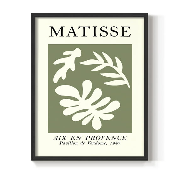 Matisse CCLXXIX in Solid Wood 8 x 10 Framed Print