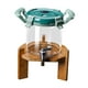 thumbnail image 4 of Barril de vidrio para bebidas, bote de vidrio transparente para mesa de comedor y cocina. 2.5L, 4 of 9