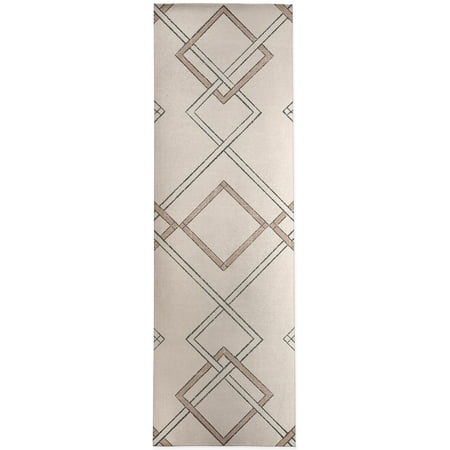 

Corlotta Beige Kitchen Mat by Kavka Designs