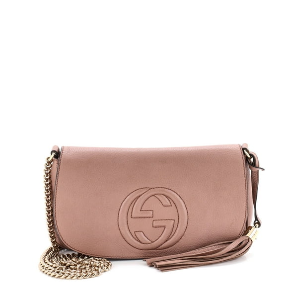 Pre-Owned Soho Chain Crossbody Bag Leather Medium By Rebag