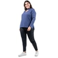 thumbnail image 2 of Sueter de cuello con abertura Roman Fashion /Talla Extras, 0383 (Azul marino) azul marino 42, 2 of 6