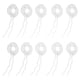thumbnail image 2 of Horquillas de Cabello jinwen Clips Diadema de cabellero Plata floral, 2 of 8