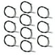 thumbnail image 5 of 10Pcs NTC Thermistor Temperature Sensor Probe Round Lug Cold Pressed Terminal Connector 500mm5K B3950, 5 of 5