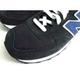 thumbnail image 3 of Size 11.5 NEW BALANCE 574 Men's Sneaker Shoes Black Blue Green ML574MON, 3 of 6