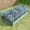 Green, variant on MAYEERTY 7.6x3.7ft Outdoor Metal Raised Bed Garden Kit: Flower Planters, Vegetables & Herbs, Green