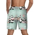 thumbnail image 4 of Uemuo Cute Panda Pattern Mens Swim Trunks Quick Dry Board Shorts with Mesh Lining, Stretch Beach Shorts Quick Dry No-Chafing Board Shorts-XX-Large, 4 of 9
