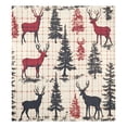 thumbnail image 6 of Yayeee Magnetic Dishwasher Cover for The Front Decoration Home Kitchen Machine Sticker Protector, Red Deer, 6 of 6