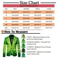 Flash Sale!Syhpoeug Blazer for Men's St. P's Day Printed Casual Jacket