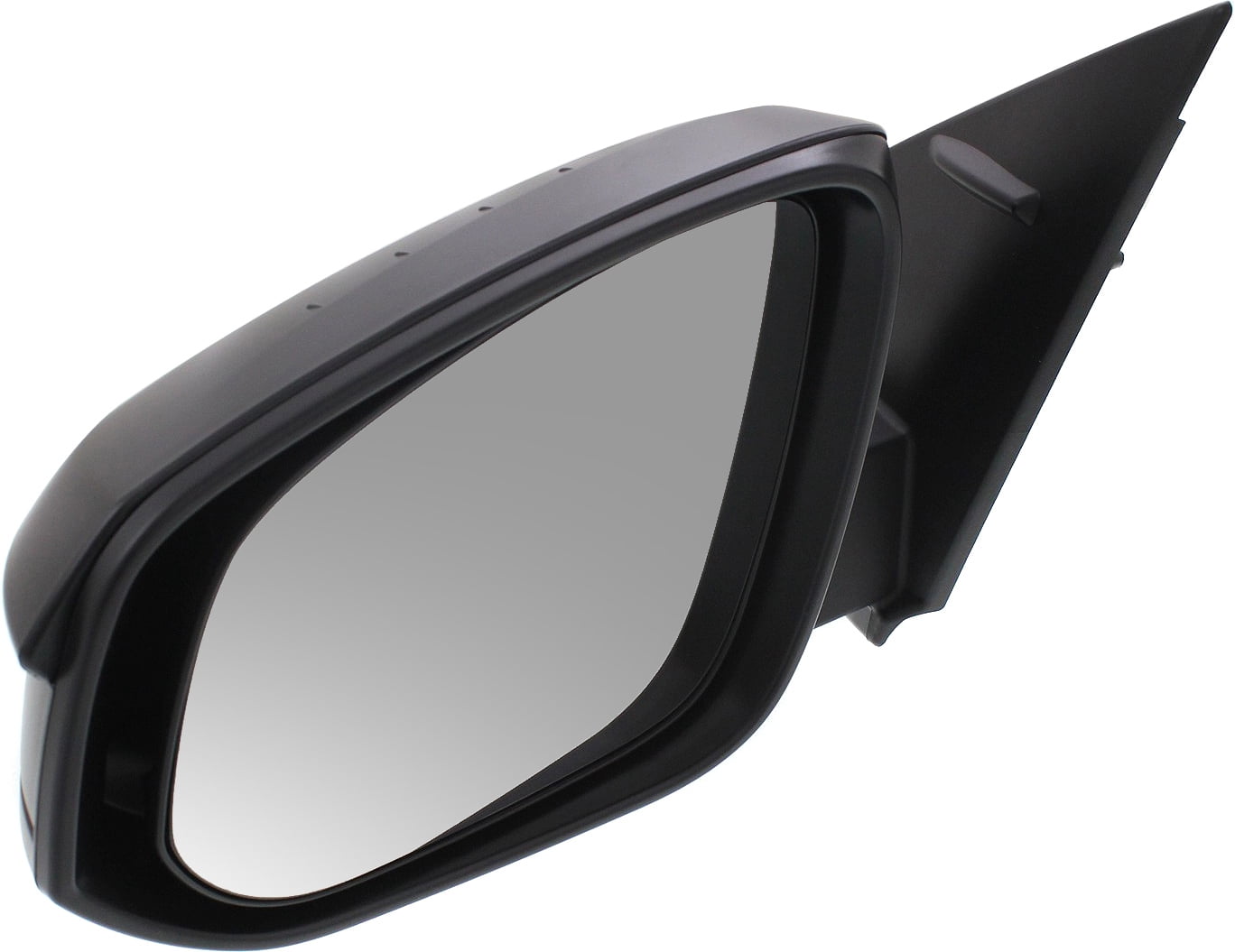 Mirror Compatible With 2013-2015 Toyota RAV4 Left Driver Side Textured Black Kool-Vue