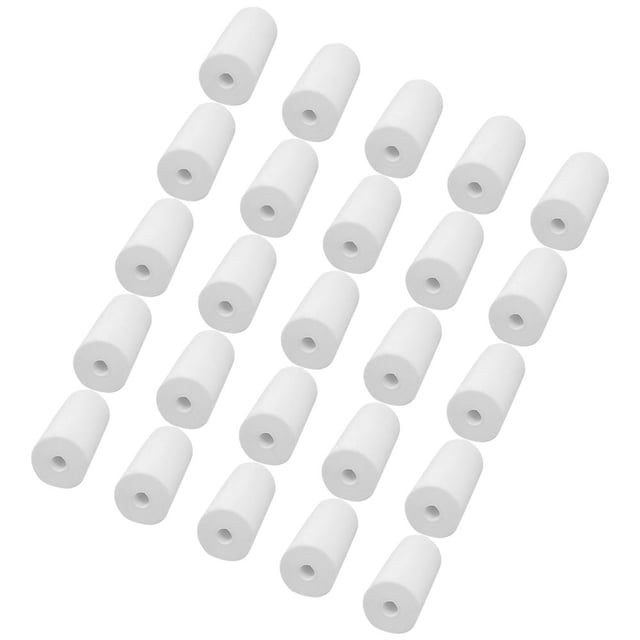 WHAMVOX Rouleau de Papier Thermique pour Impression Blanc Rouleau de Till Polyvalent pour Imprimante Thermique