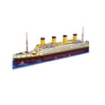 thumbnail image 2 of Minibloque de construcción Titanic Ship 1860 piezas de plástico ABS, 2 of 5