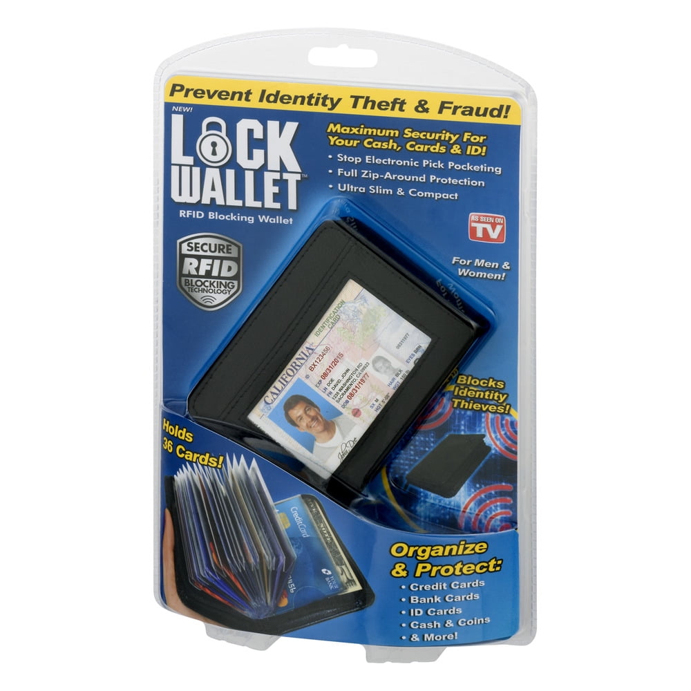 As Seen on TV Lock Wallet 