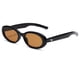 thumbnail image 1 of Gafas de sol modernas y atractivas, de estilo francés, ovaladas y negras, para mujeres con miopía, 1 of 5
