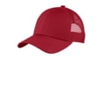 thumbnail image 3 of Port Authority Adjustable Mesh Back Cap-One Size (Chili Red), 3 of 4