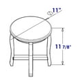thumbnail image 2 of ALFI brand AB4406 11" Cedar Wood Round Stool Multi-Purpose Accessory, 2 of 10