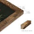 thumbnail image 2 of Dramatic Bouquet III -Framed Print w/glass-Walnut, 2 of 7