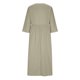 thumbnail image 5 of Vestido Largo de Manga Larga para las Mujeres Lino Suelto Bolsillo Cuarto Vestido de Manga, Vestido de Manga Larga de las Mujeres Desgaste Maxi Casual, 5 of 6